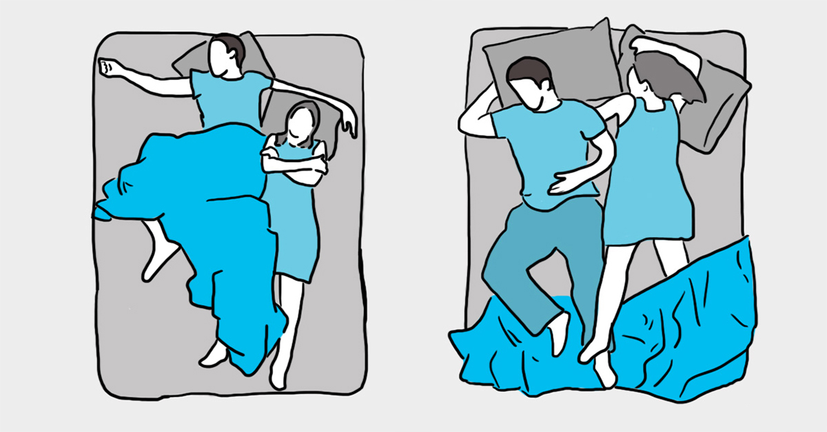 The Way You Sleep With A Partner Reveals Secrets About You ...