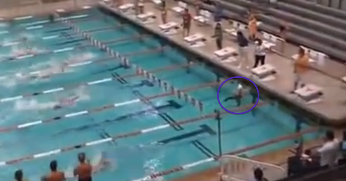 Swimmer Gets Disqualified, But It Doesn't Matter - He Still Amazed ...