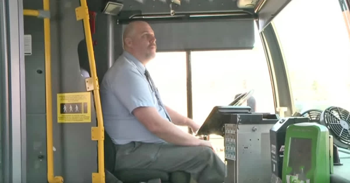 Bus Driver Sees Half Naked Woman Sitting At A Stop Then He Pulls Over To Do The Unbelievable 