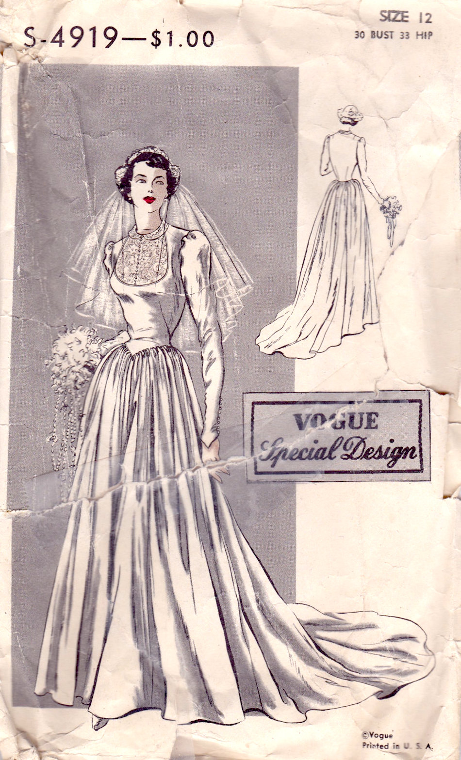 12 Gorgeous Vintage Wedding Dress Patterns | LittleThings.com