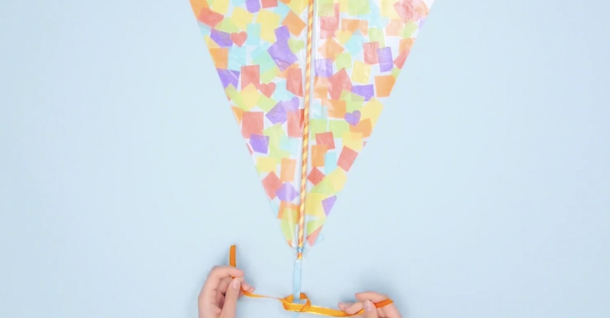 How To Make A Beautiful StainedGlass Kite