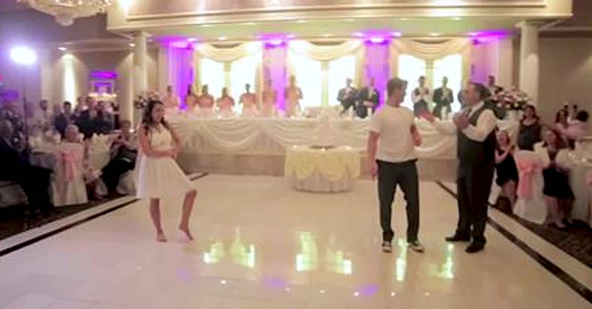 Dad Interrupts Their Wedding Dance, But When He Does THIS, The Crowd Is Shocked! | LittleThings.com