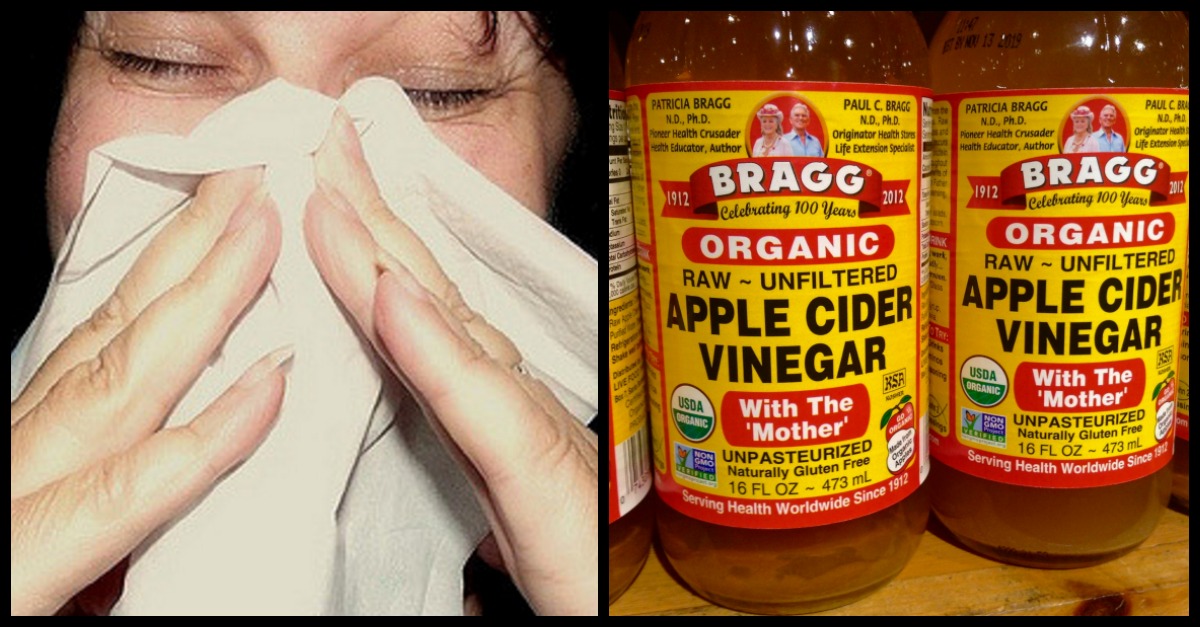 Apple Cider Vinegar Cold Remedy