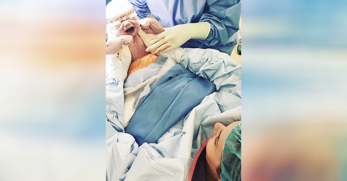 Mom Documents Her Maternal Assisted CSection