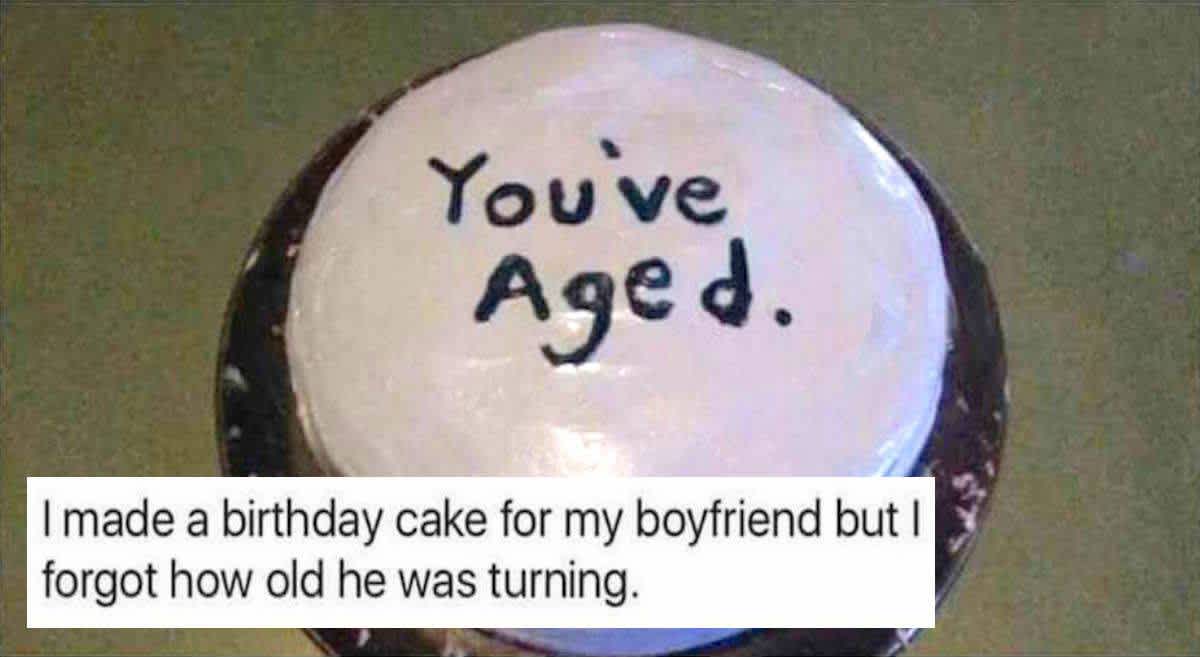 funny birthday cakes