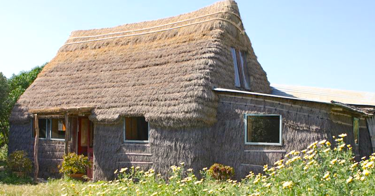 It's Not A Boring Straw Hut At All. When I Saw Inside, I Was Blown Away
