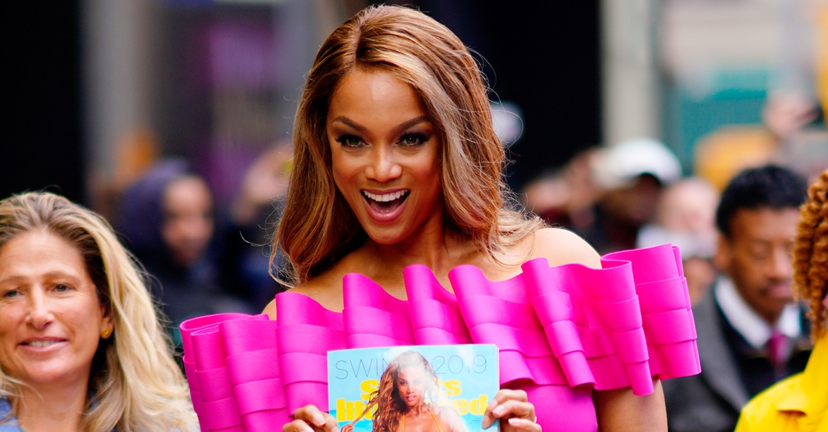 Tyra Banks, 45, Makes History as Oldest Sports Illustrated