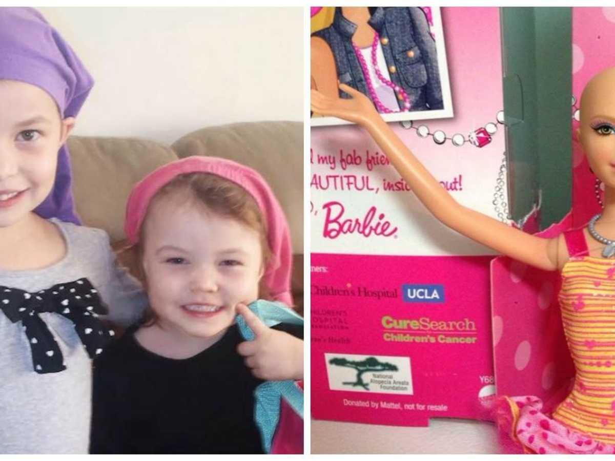 Hope barbie top cancer doll