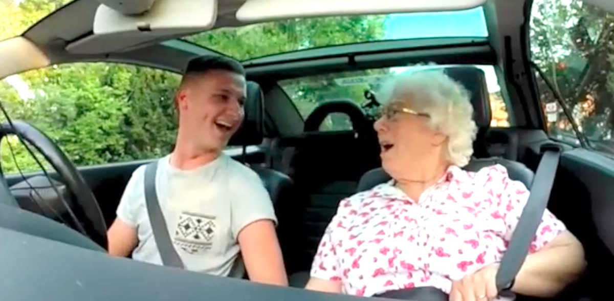 He Picks Up His 86 Year Old Grandma When She Hears This On The News