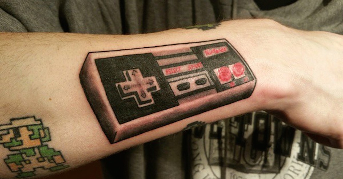 Play Station Tattoo | Gaming tattoo, Tattoos for guys, Gamer tattoos