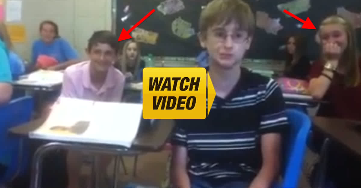 Comes Out This Boy's Mouth Shocked His Entire Classroom!! You HAVE To This! | LittleThings.com