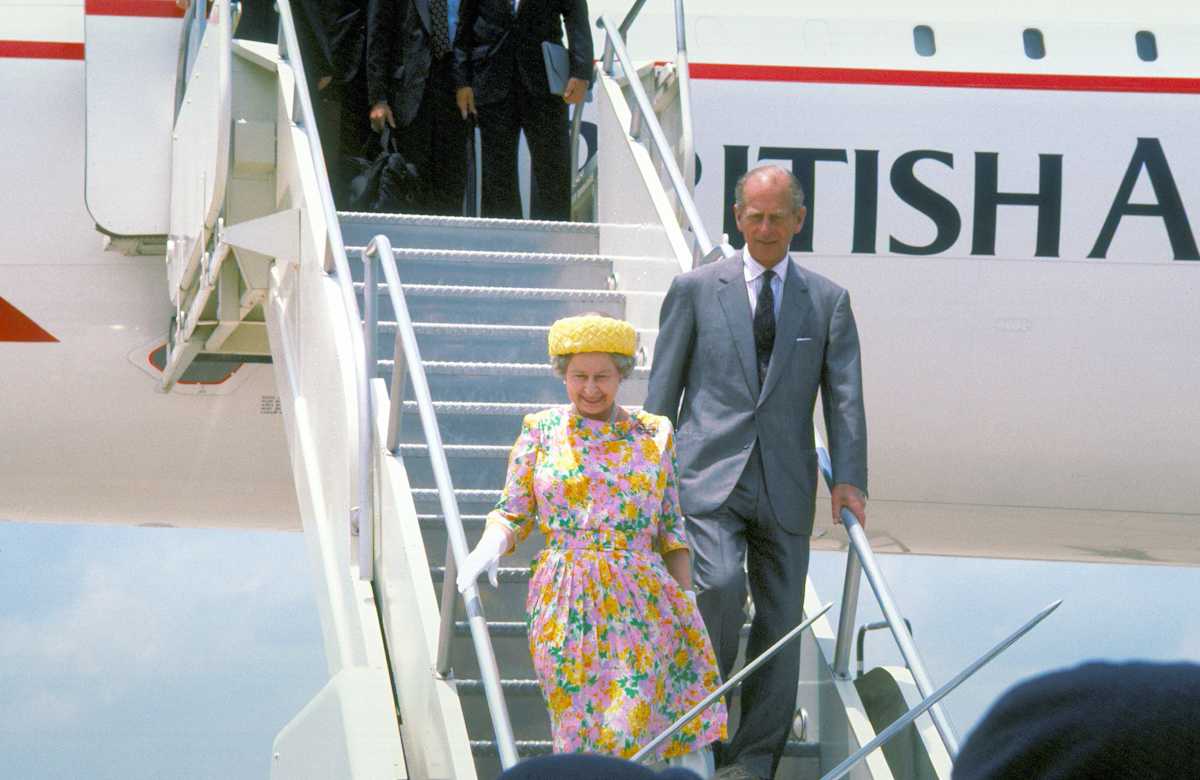 prince philip and queen elizabeth in 1991 prince philip and queen elizabeth in 1991