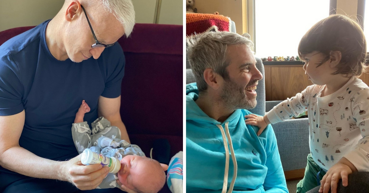 Andy Cohen And Anderson Cooper's Sons Meet Virtually For The 1st Time(02)