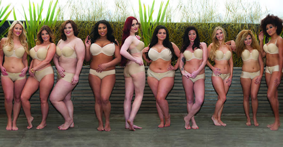 10 Women Line Up In Just Their Undies. EVERY Woman Needs To Hear This  Message!