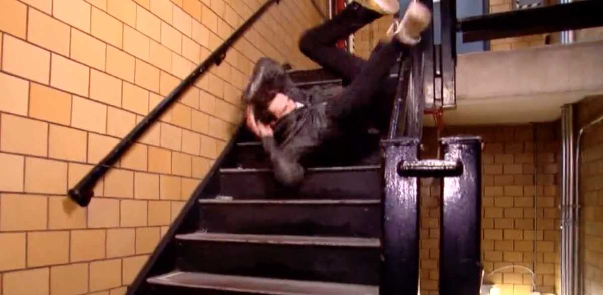 How To Fall Down The Stairs Without Getting Hurt