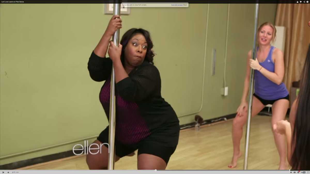 Ellen Sent Her To A Pole Dancing Class At 2 15 I Died Laughing