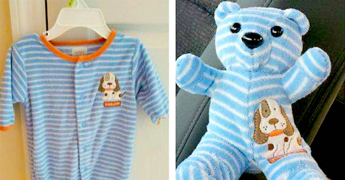 Baby clothes made shop into teddy bears