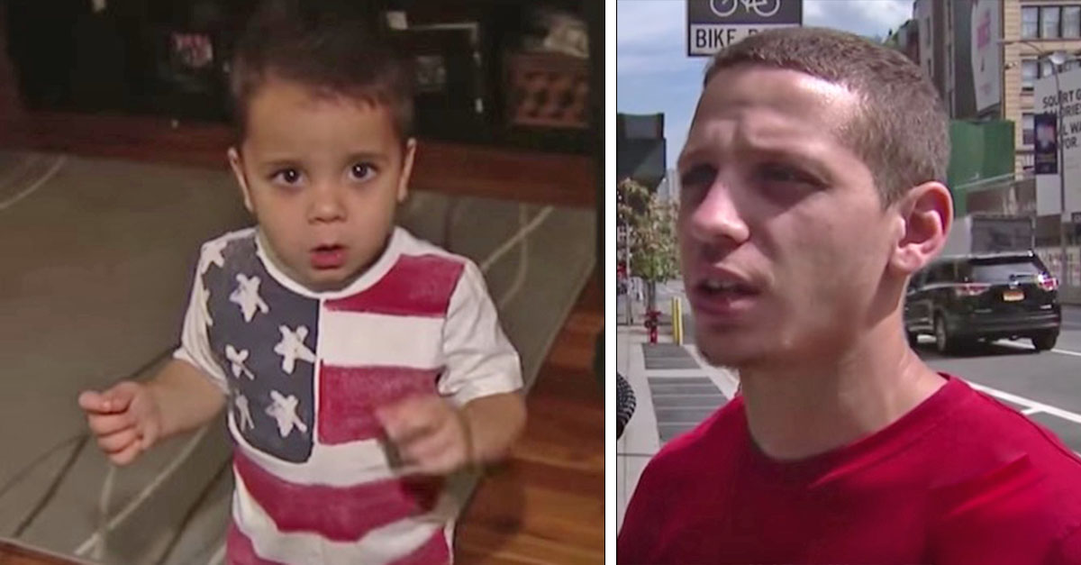 Little Boy Runs Away From Parents, Then A Dad Sees Him Playing In Train