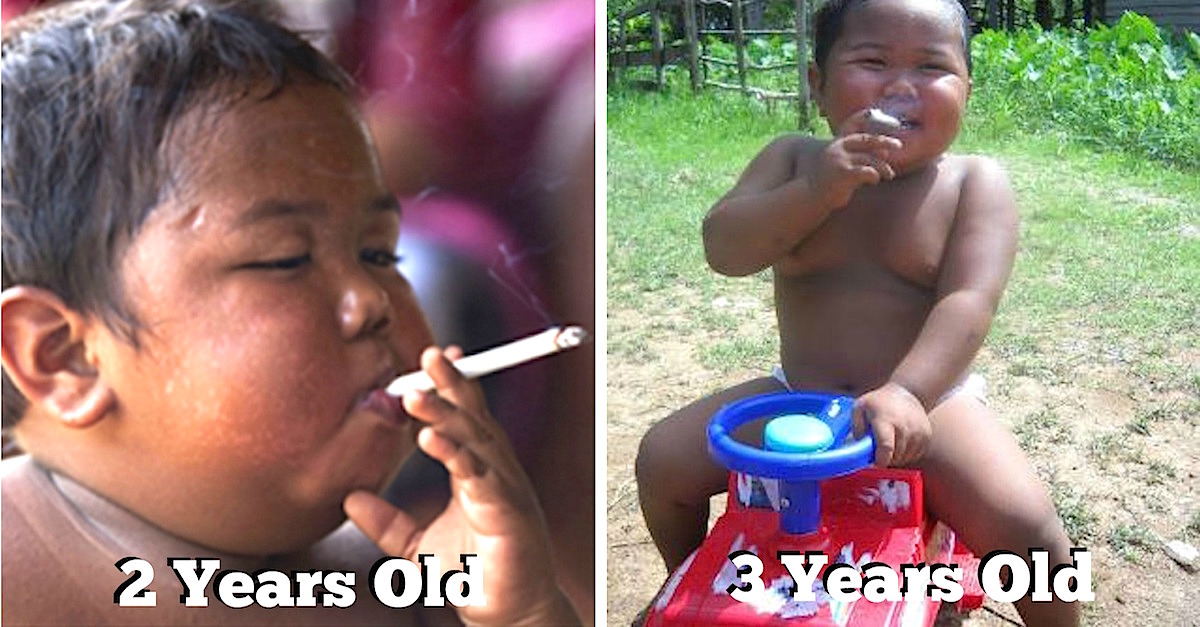2 Year Old Was Famous For Smoking 40 Cigarettes A Day 6 Years Later He Looks So Different Littlethings Com