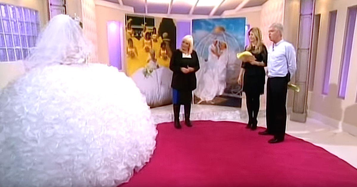 Biggest gypsy wedding dress ever sale