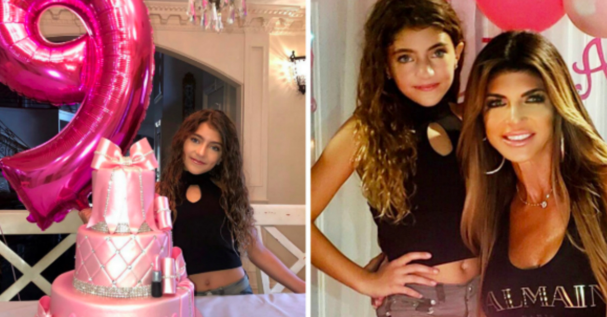 Teresa Giudice Faces Backlash After 9 Year Old Daughter Wears Crop Top And Makeup Littlethings Com