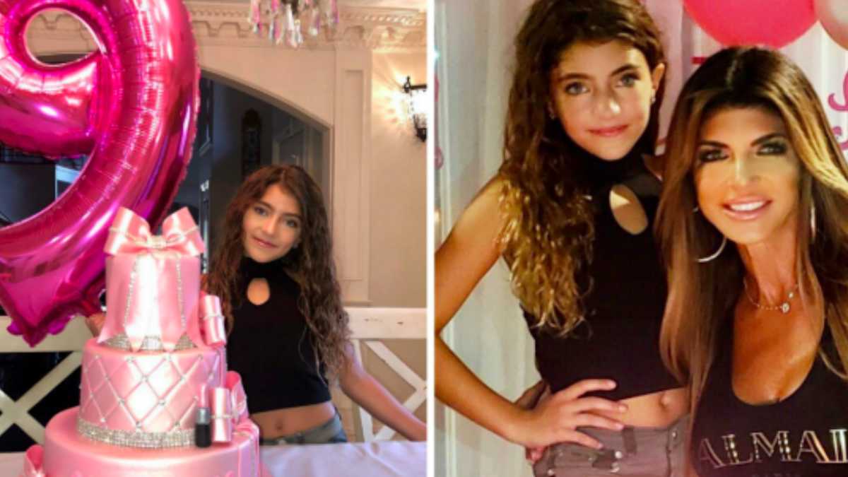 Teresa Giudice Faces Backlash After 9 Year Old Daughter Wears Crop Top And Makeup Littlethings Com Teresa Giudice Faces Backlash After 9 Year Old Daughter Wears Crop Top And Makeup Littlethings Com