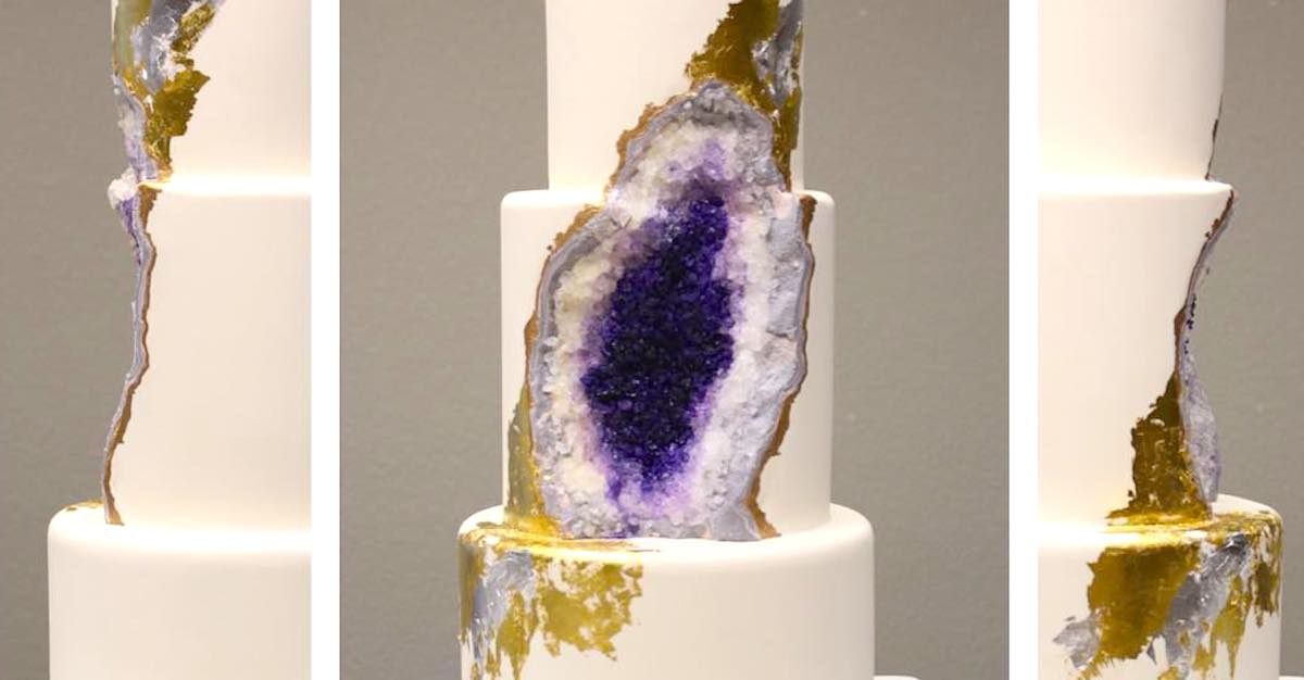 Crystal Geode Cake | Choose Your Color