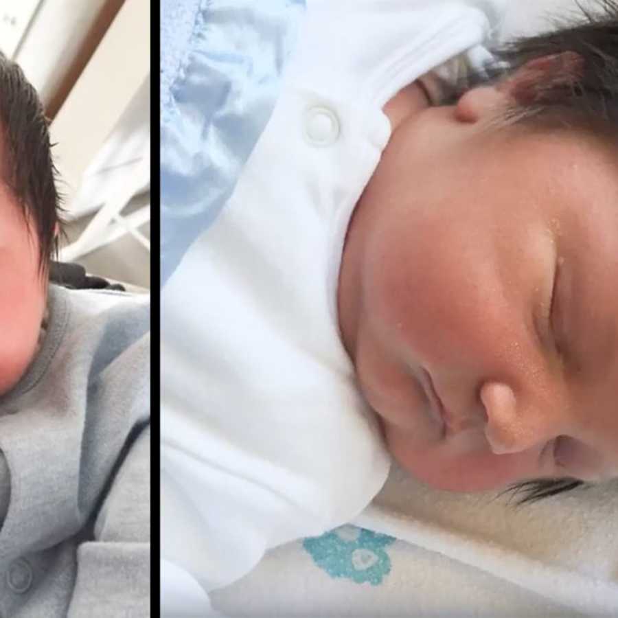 Baby Boy Is Born With Remarkably Full Head Of Hair 