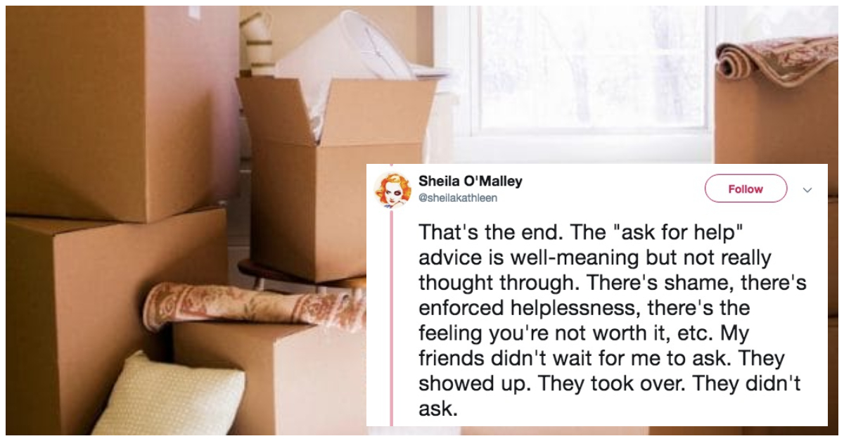 Woman Can T Ask For Help So Friends Step In To Support Her Littlethings Com