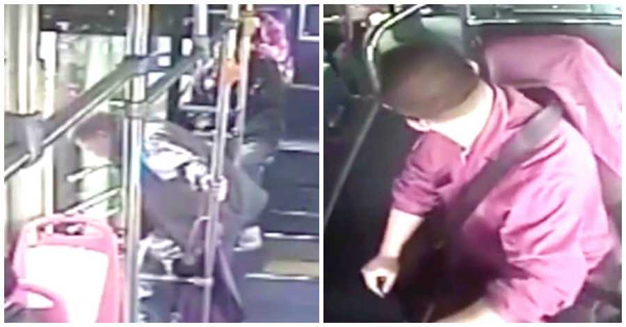 Bus Driver Looks Back At Old Man Acting Strange In Aisle, Sees Other ...