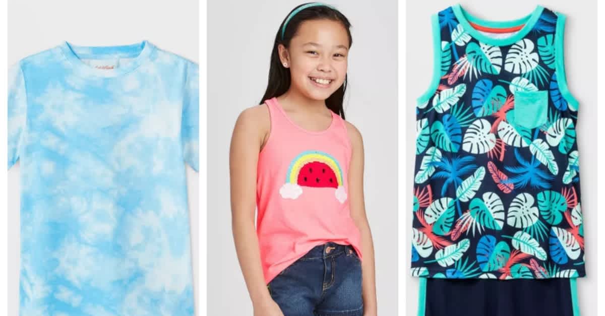 Target Store Kids Target Has Summer's Kids Clothing On Sale For Under $10 | LittleThings.com