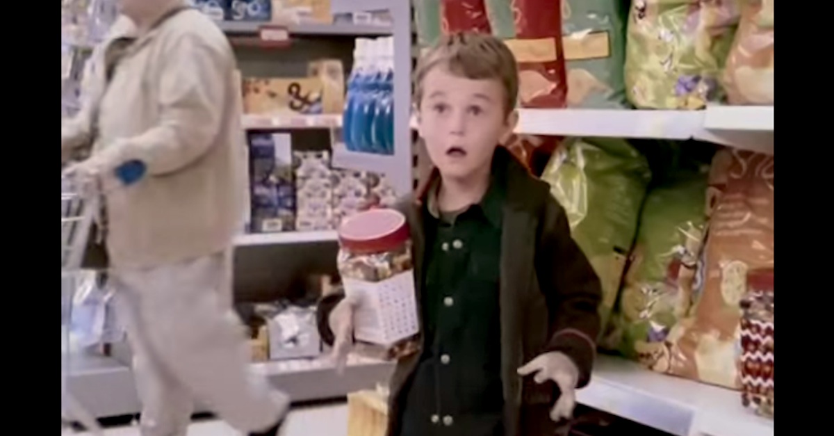 Her Son Throws A Tantrum In The Store... But His Jaw Drops When He Sees