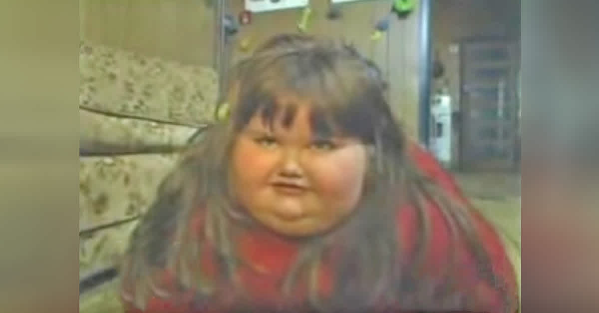 Толстая девочка 11