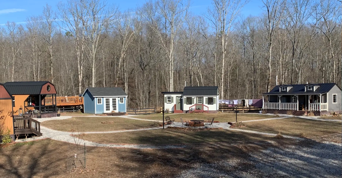 Kentucky Family Builds Tiny House Village Where The Kids Have Their Own