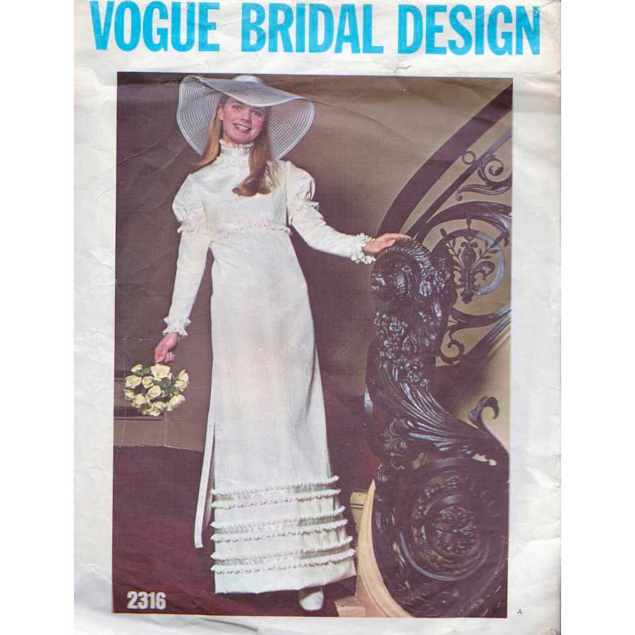 12 Vintage Wedding Dress Patterns