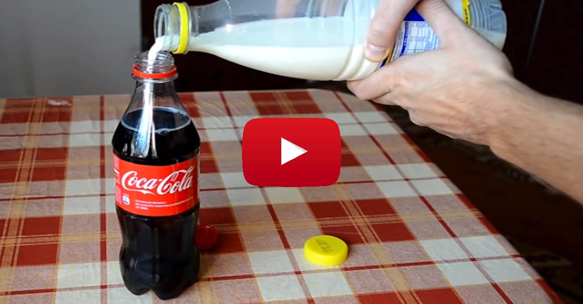 When You Mix Soda And Milk, The CRAZIEST Thing Happens. I Can't Believe