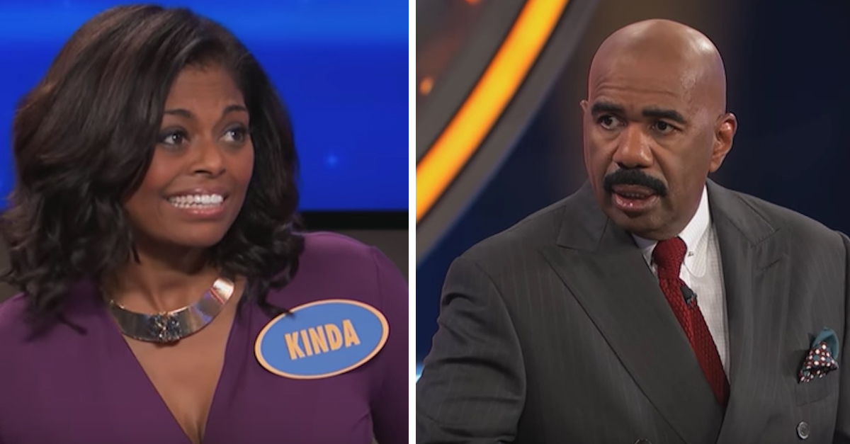 Steve Harvey Has Funny Reaction When Woman Answers What A Husband Should Never Say To His Wife Littlethings Com
