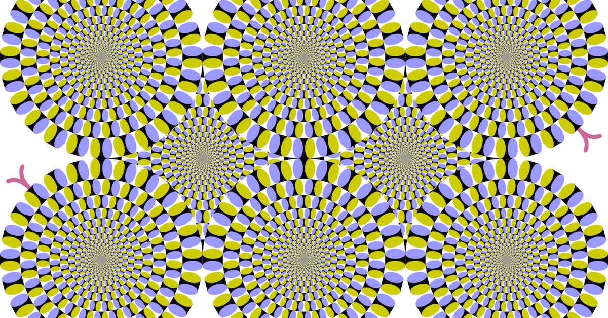 optical illusions that move fast