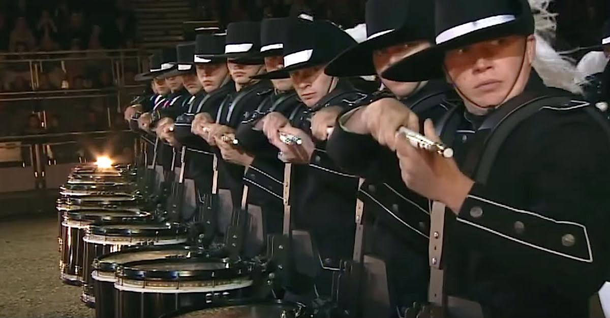 25 Drummers Look To The Left, Now Keep Your Eye On Their Sticks