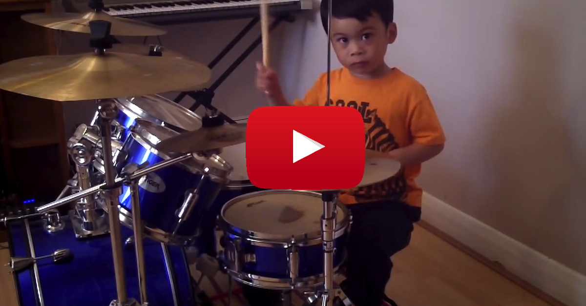 This 4YearOld Drummer Prodigy Left Me Speechless. WOW!