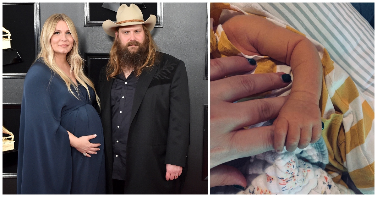 Country Star Chris Stapleton Just His Fifth Child With Wife