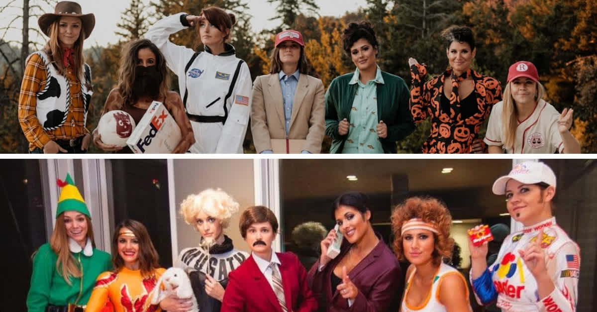 These 7 Women Do A Brilliant Celebrity Group Costume Every Halloween ...