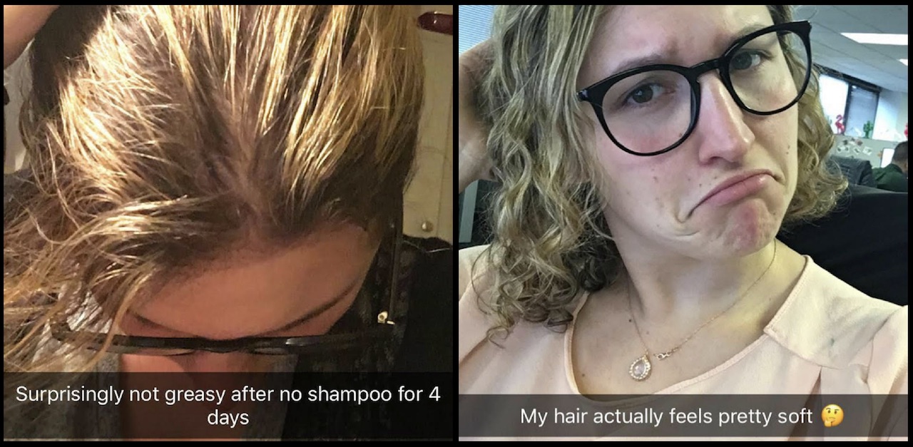 I Washed My Hair With Only Conditioner and Here's the result |  