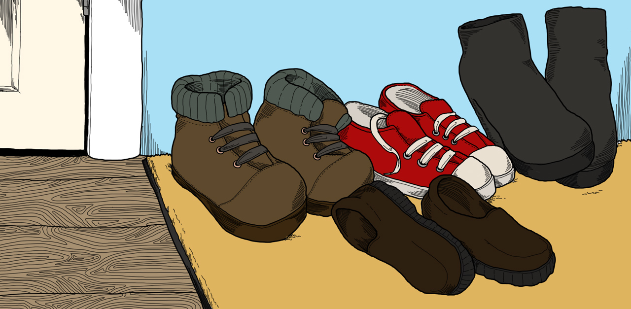 Why You Should Never Wear Shoes Inside Your Home