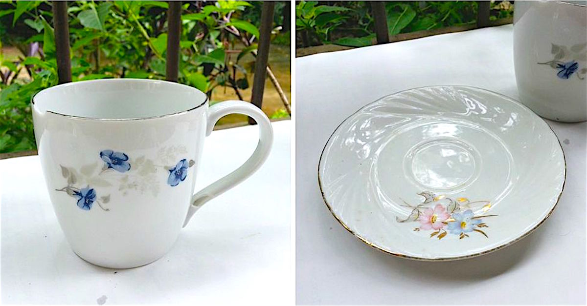 It Was Just A Chipped Teacup — Until She Transforms It Into The Perfect Fairy Home