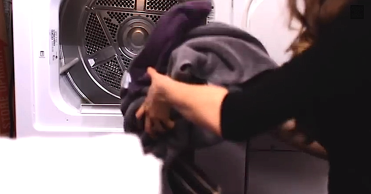 Why'd She Put Clean, Dry Towels In The Dryer? This Changes Everything