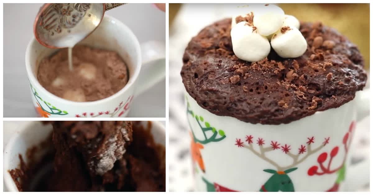 Gingerbread Mug Cake (Egg Free) - Gemma's Bigger Bolder Baking