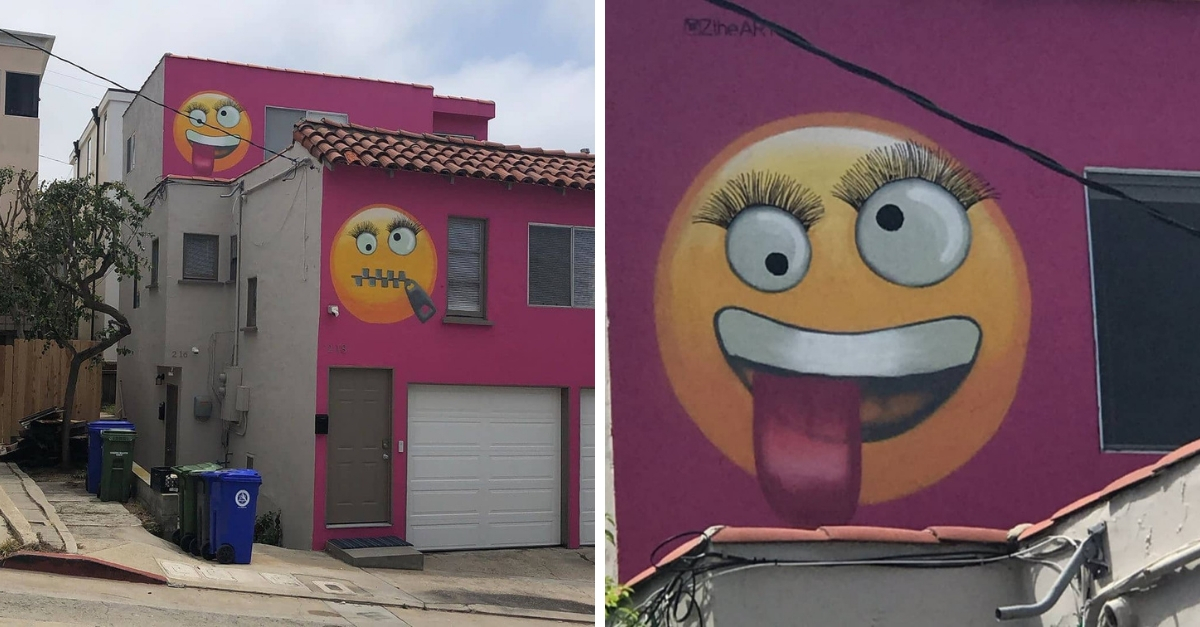 'Emoji House' In California Is At The Center Of A Neighborhood Feud