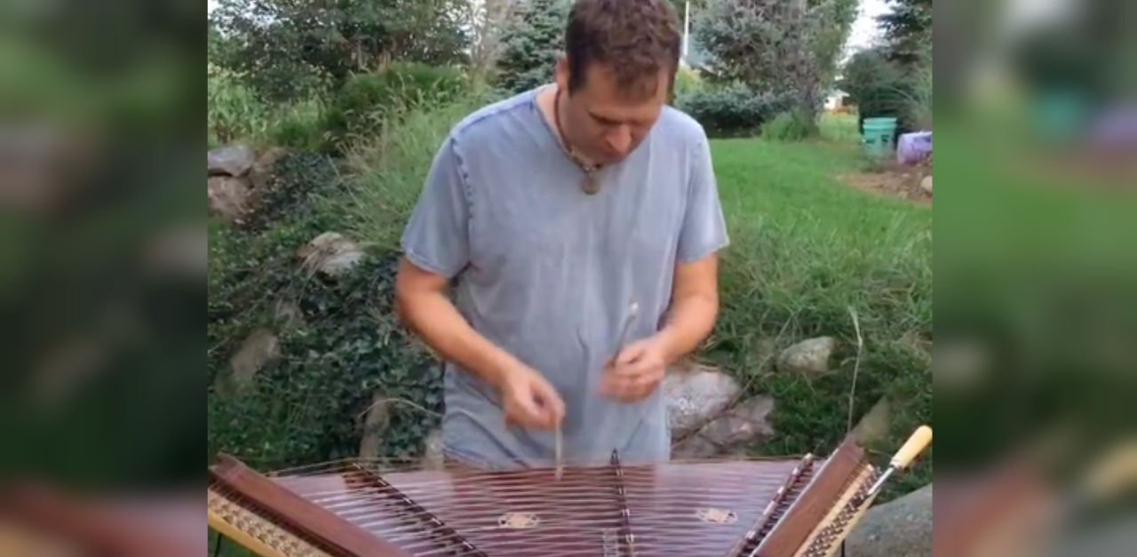 Hammered Dulcimer Instrument Sounds Like A Piano
