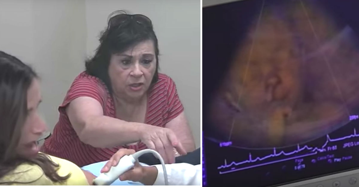 Baby Touches Face During Ultrasound, Then Grandma Demands Daughter Look At The Screen